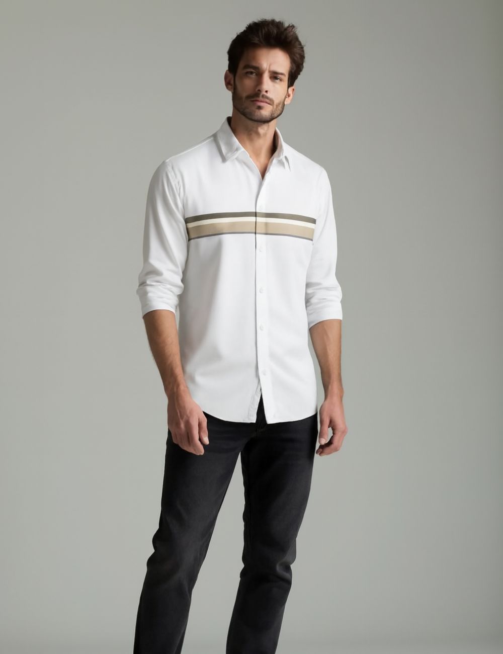 Rugby Shirt (Light Brown)