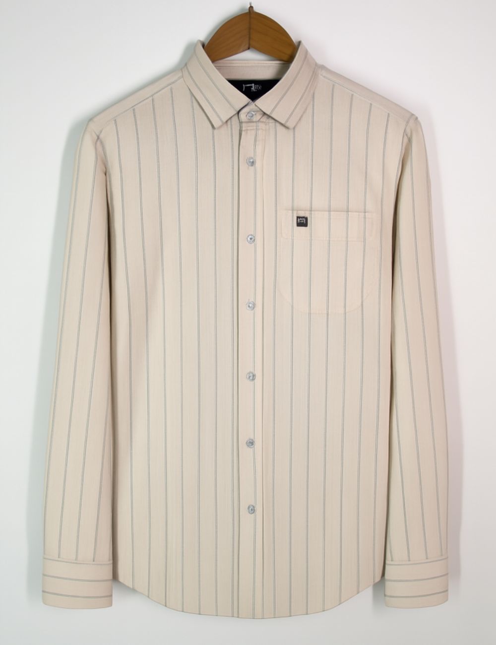 Shirt Striped (Beige)