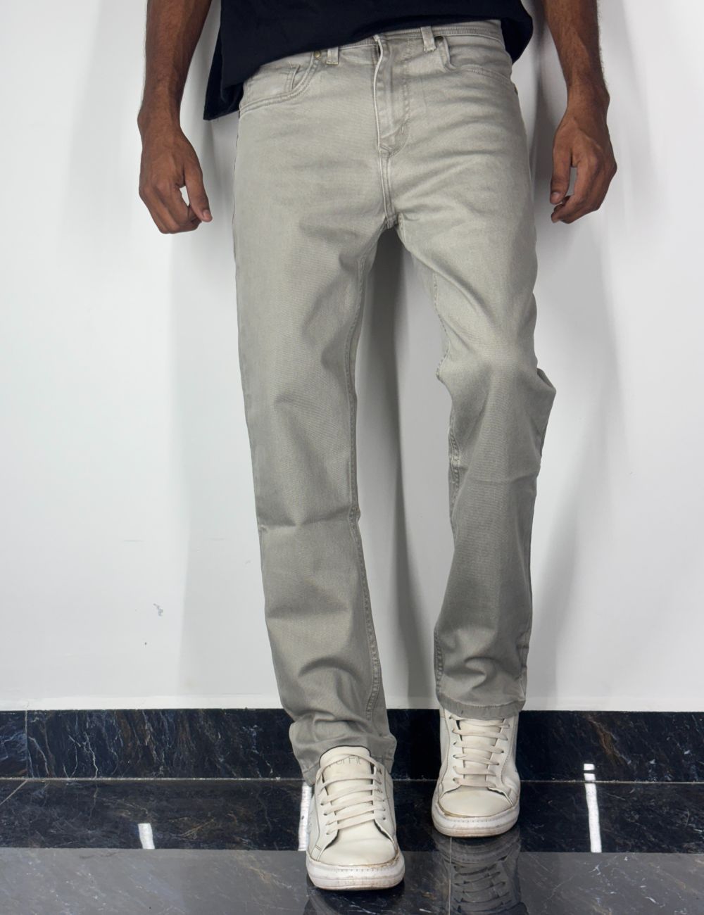 Denim Pant (Gray)