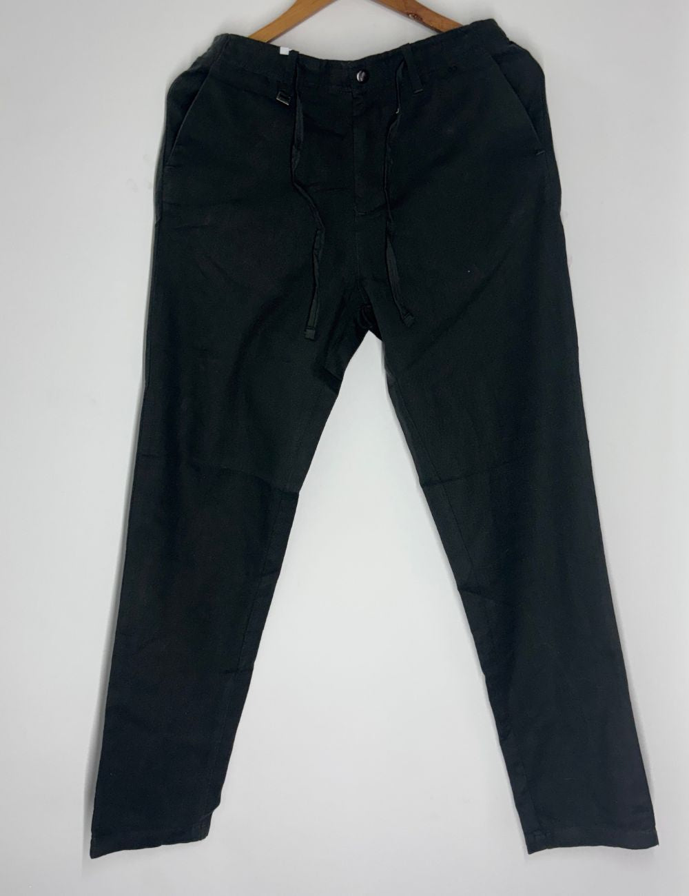 Linen Pant (Drak Green)