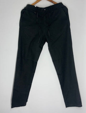 Linen Pant (Drak Green)
