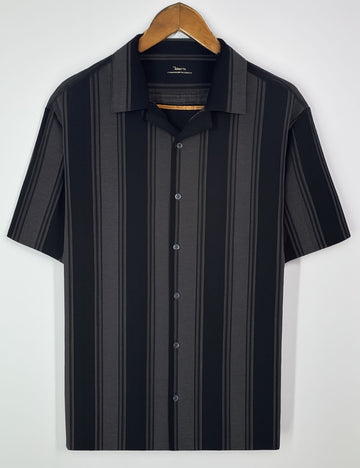 OverSize Half Hand Shirt (Black)