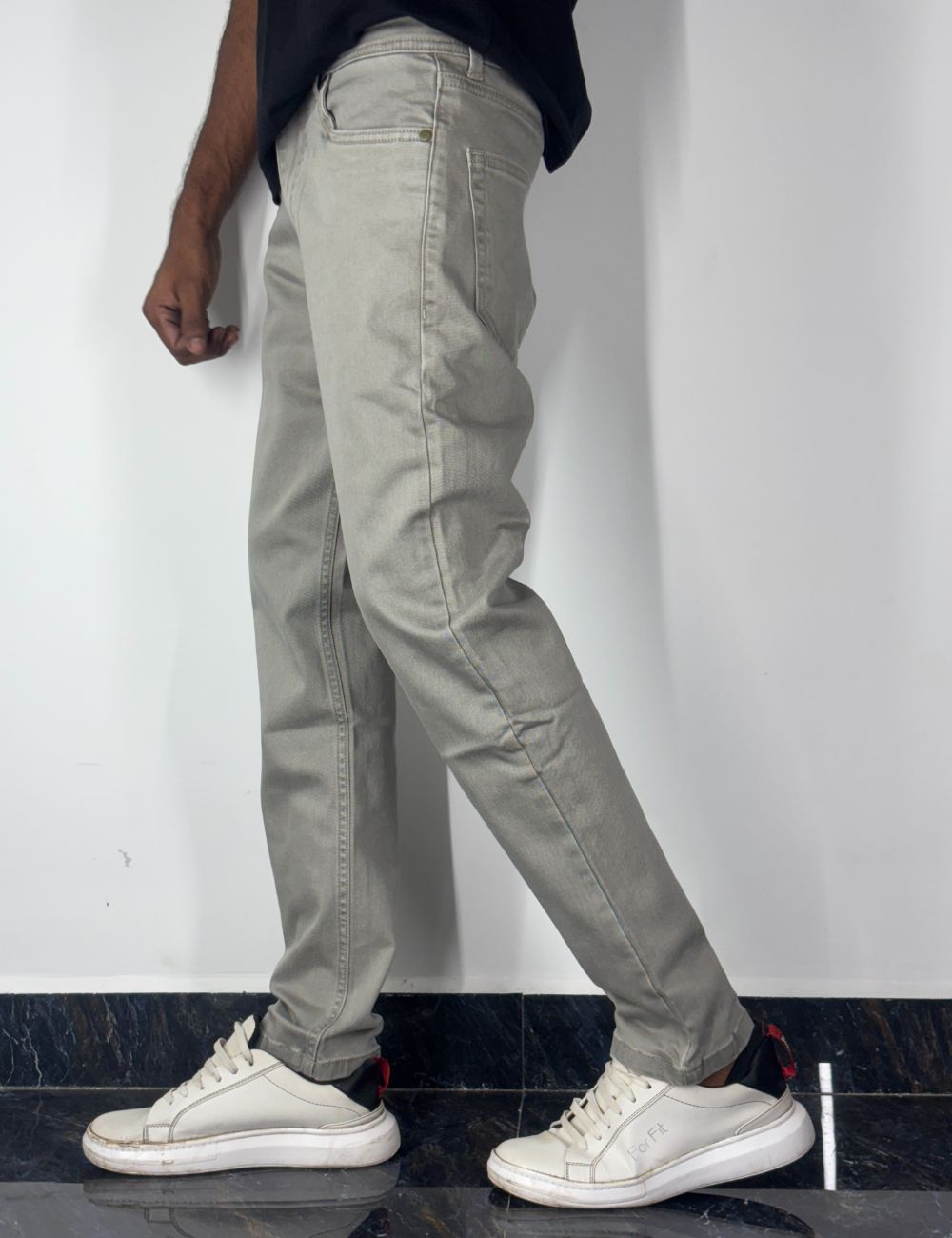 Denim Pant (Gray)