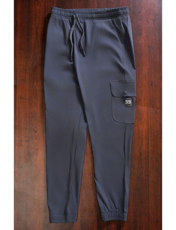 Dream Linen Cargo Pant (Dark Gray)