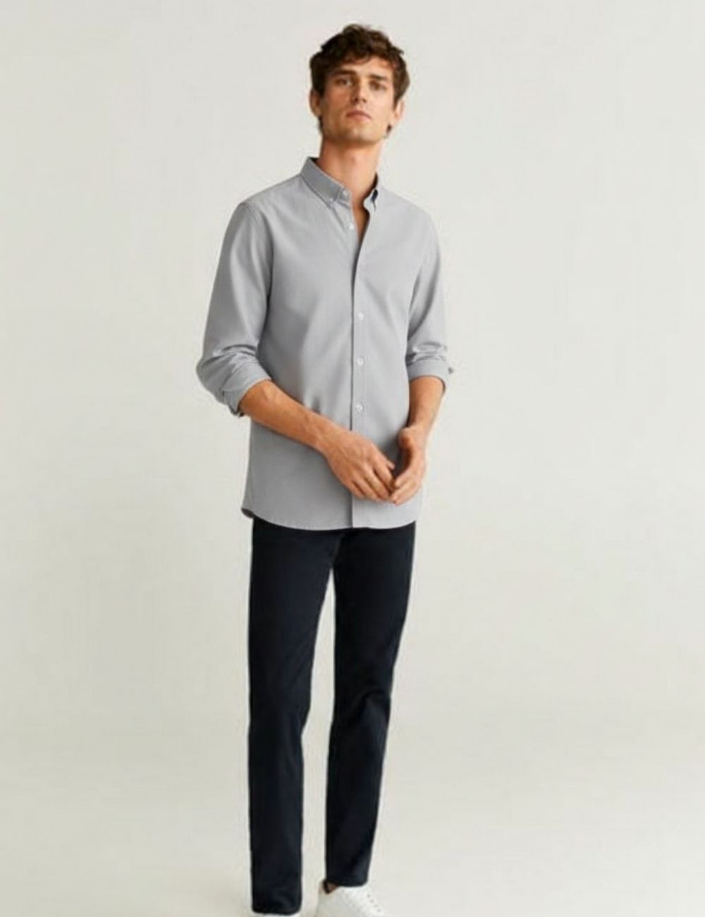 Plain Premium Shirt (Gray)