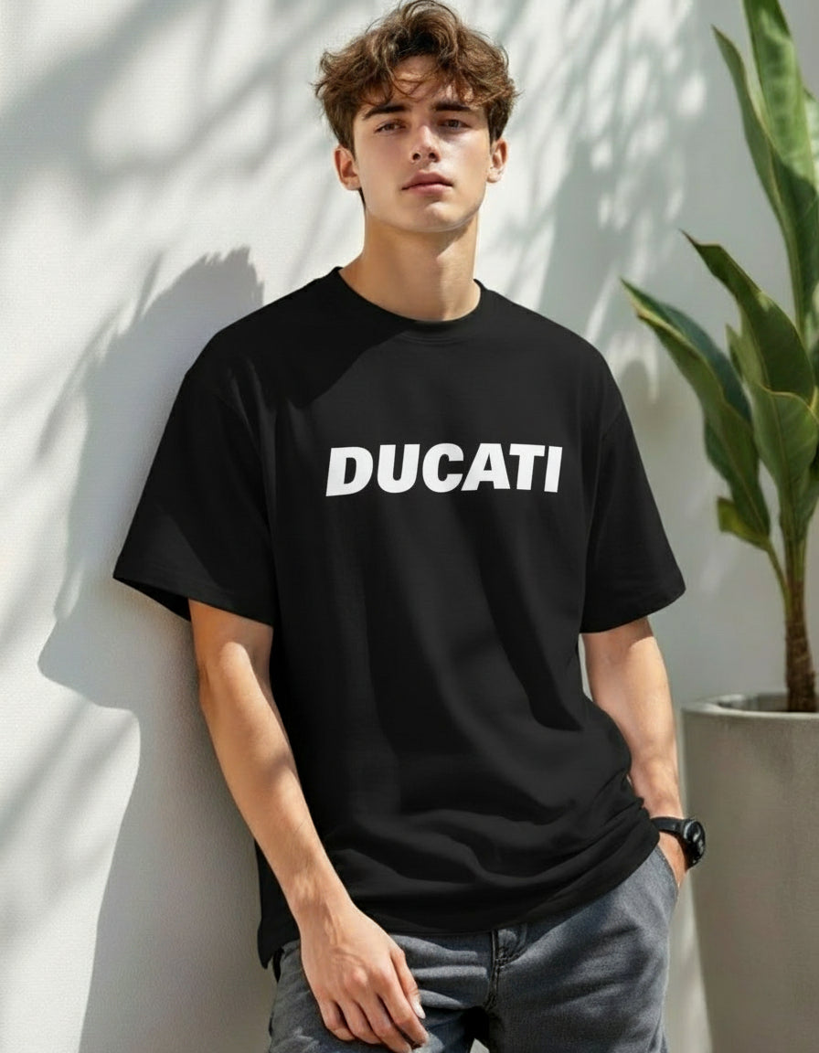 Ducati Over Size T-Shirt (Black)