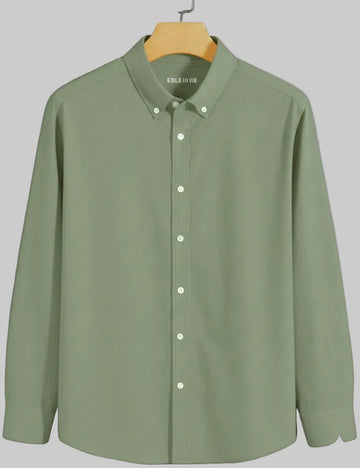 Plain Premium Shirt (Olive Green)