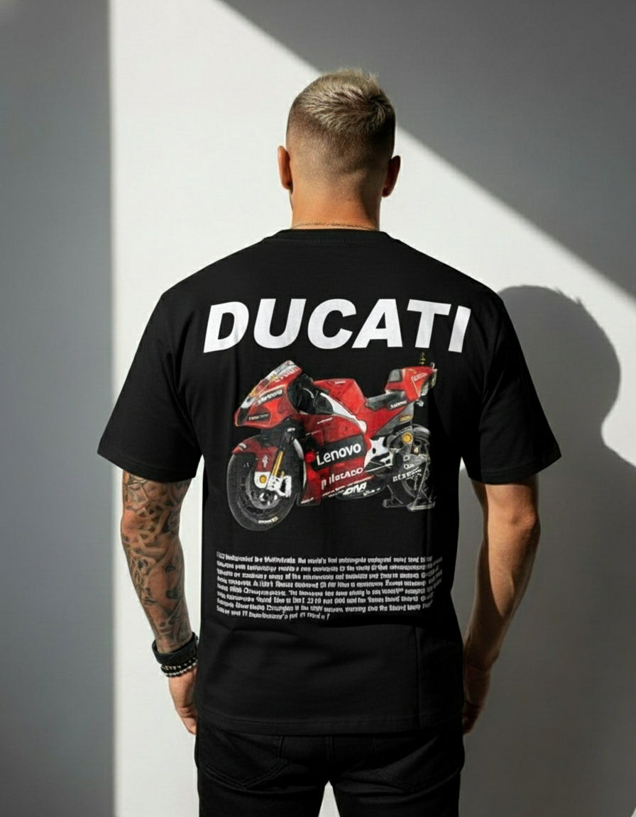 Ducati Over Size T-Shirt (Black)