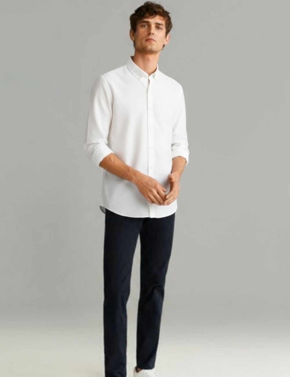 Plain Premium Shirt (White)
