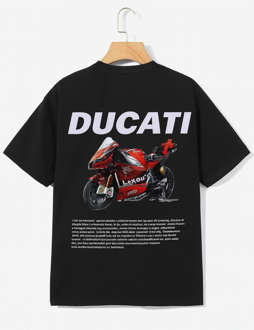 Ducati Over Size T-Shirt (Black)