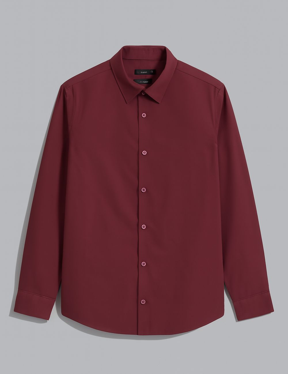 Party Wear Plain Shirt (Rose Gold)