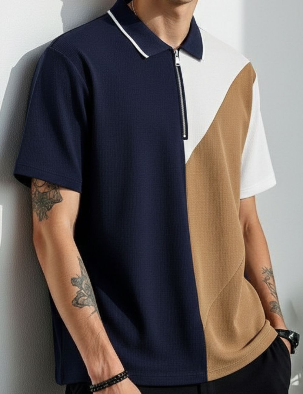 Old Money Polo T-Shirts (Navy)