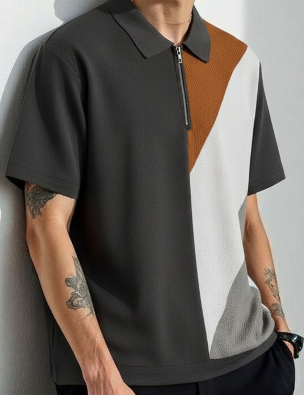 Old Money Polo T-Shirts (Black)