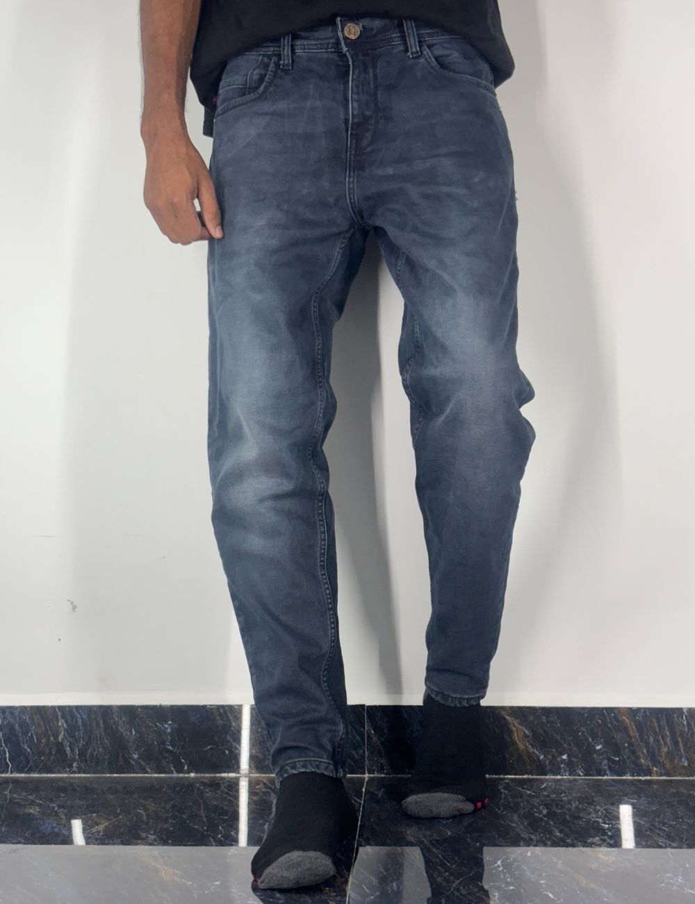 MomFit Pant (Navy Dark)