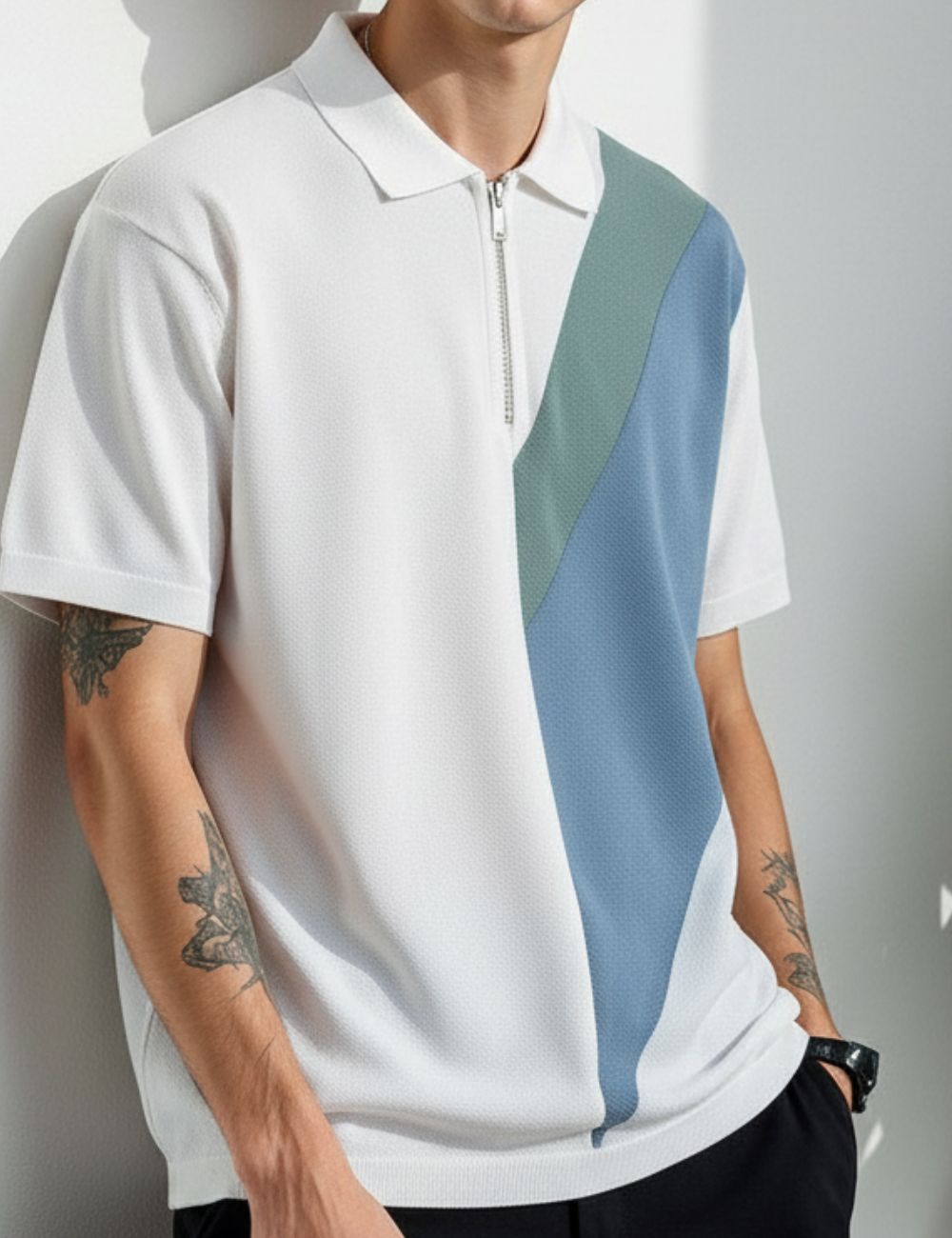 Old Money Polo T-Shirts (White)