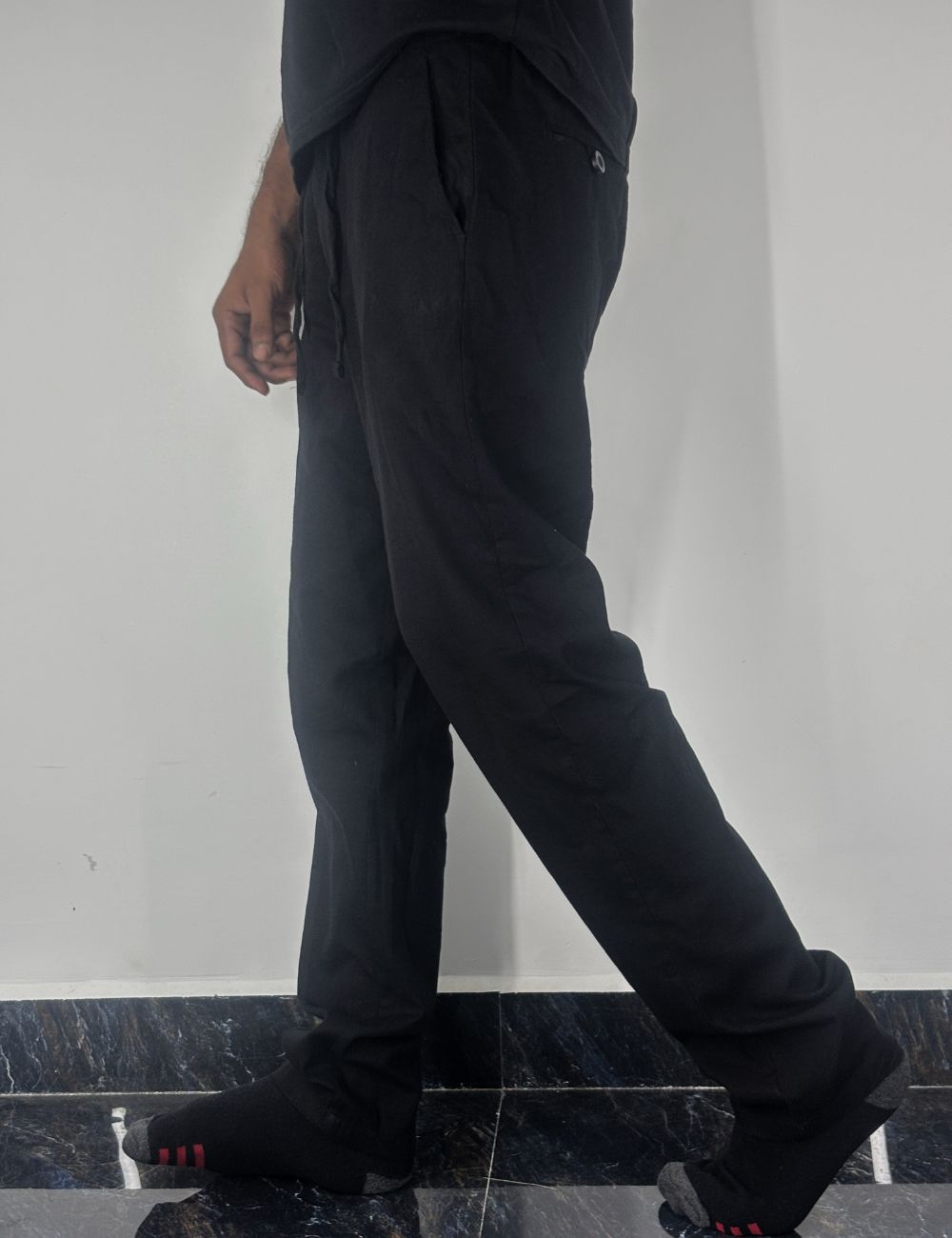 Linen Pant (Black)