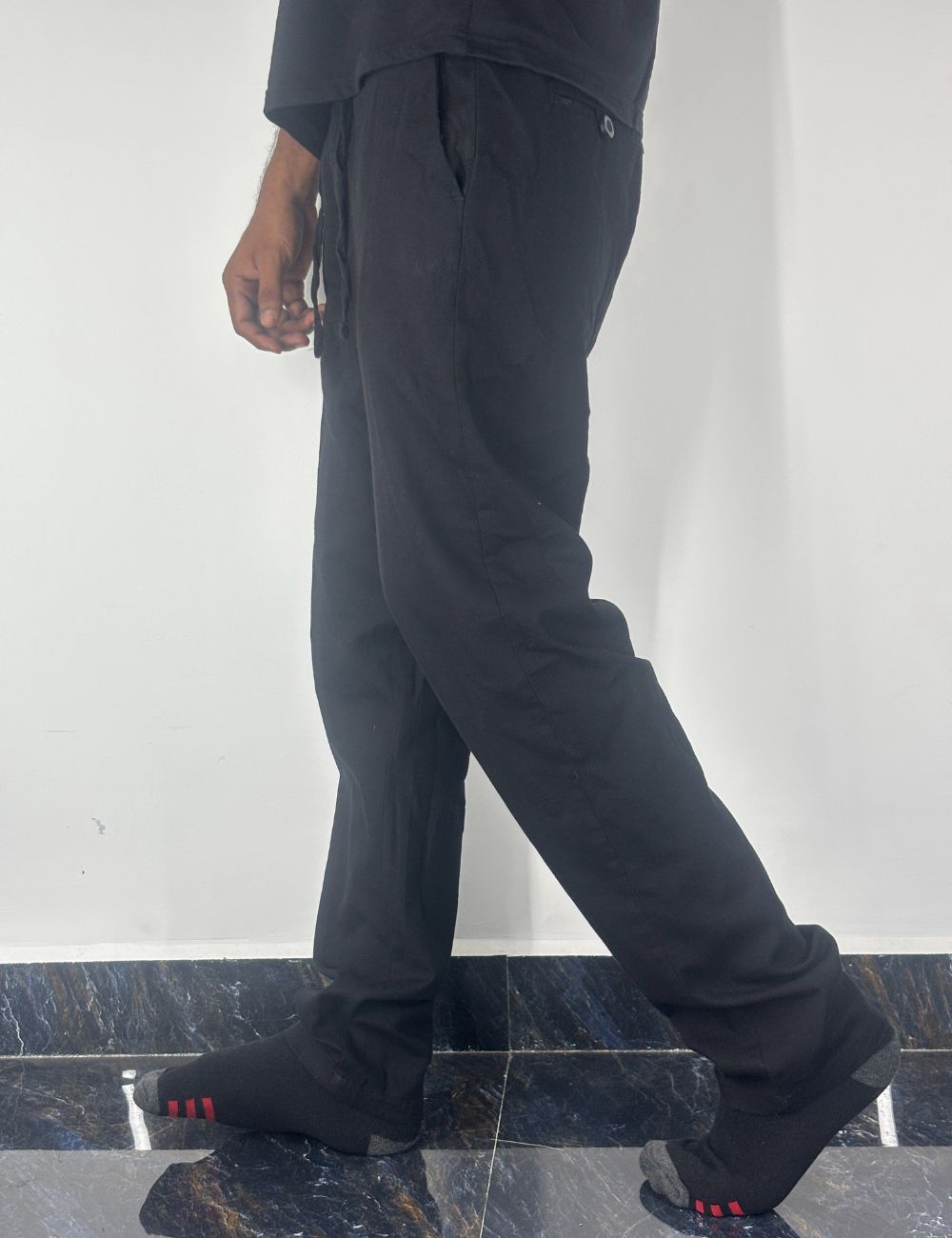 Linen Pant (Black)