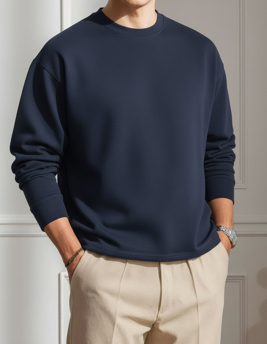 SweatShirt Plain (Navy)