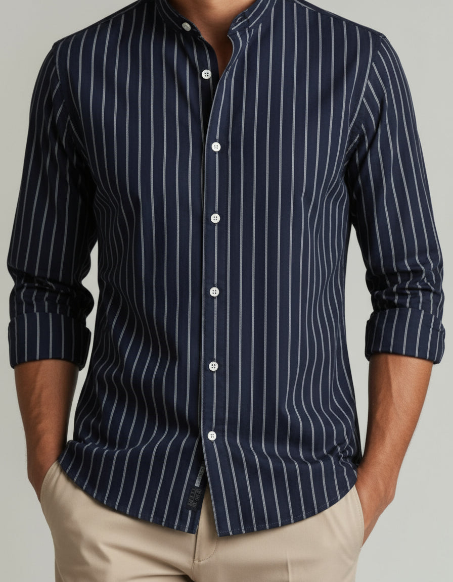 Shirt Striped (Navy)