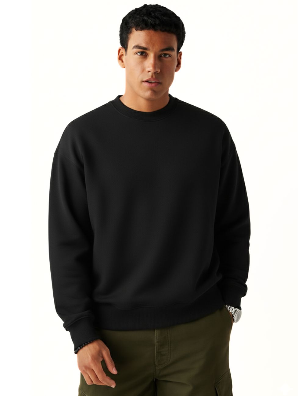 SweatShirt Plain (Black)