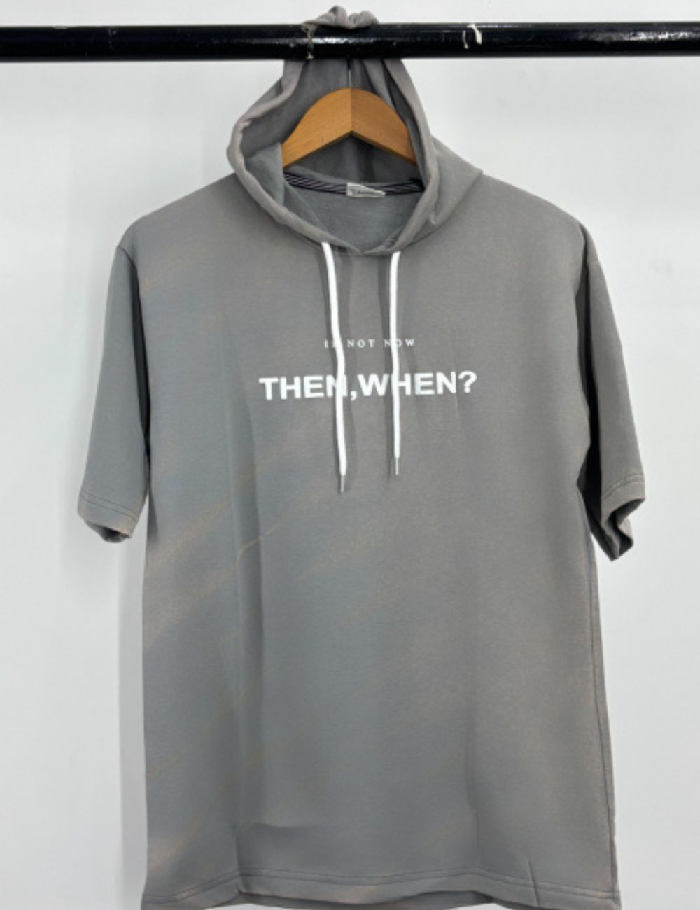 Acid Wash Hoodie D/S (Gray)