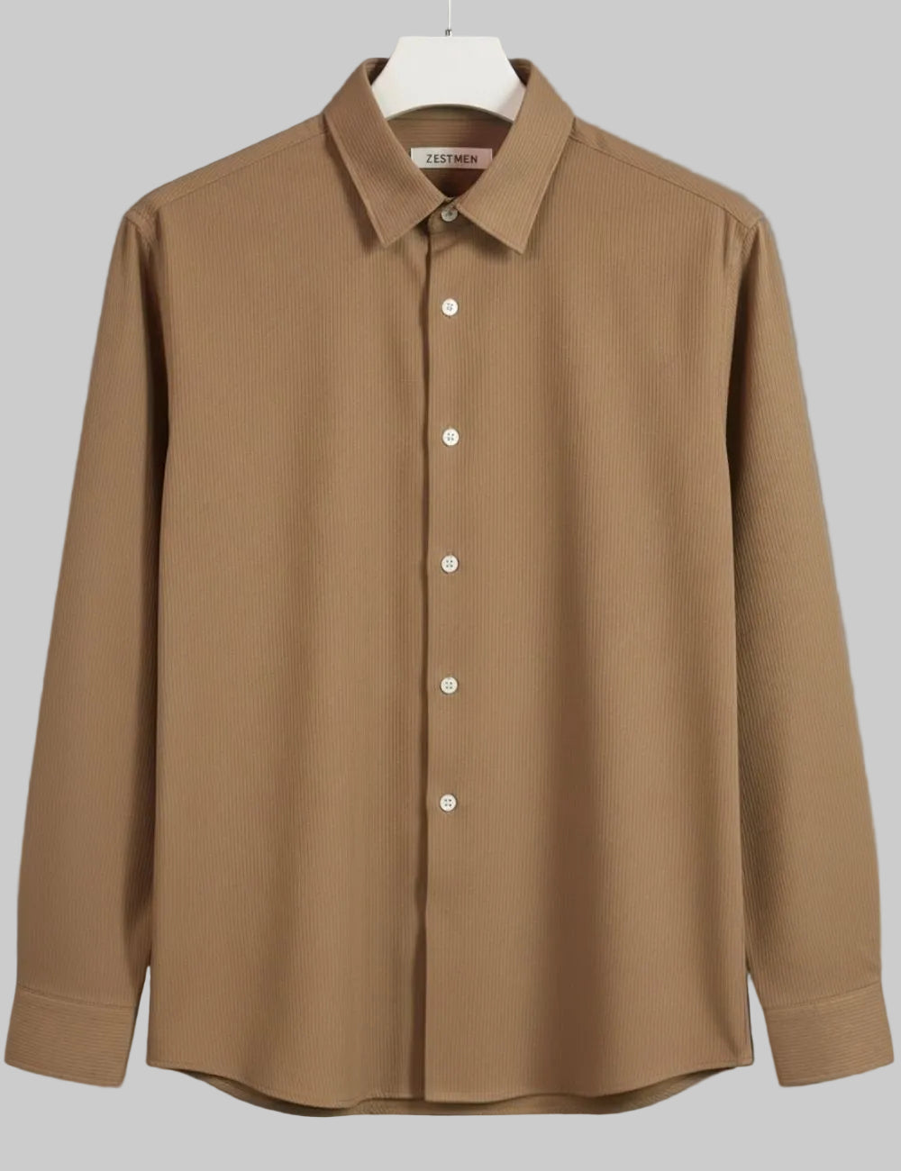 Plain Premium Shirt (Brown)