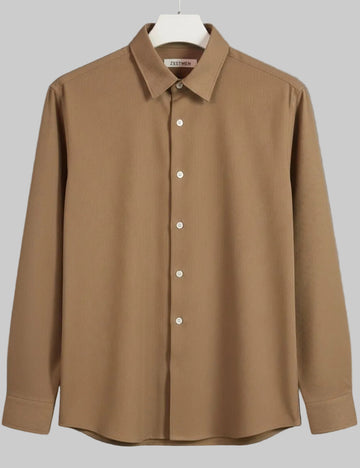 Plain Premium Shirt (Brown)