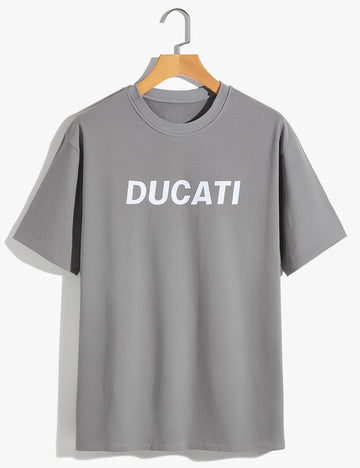 Ducati Over Size T-Shirt (Gray)
