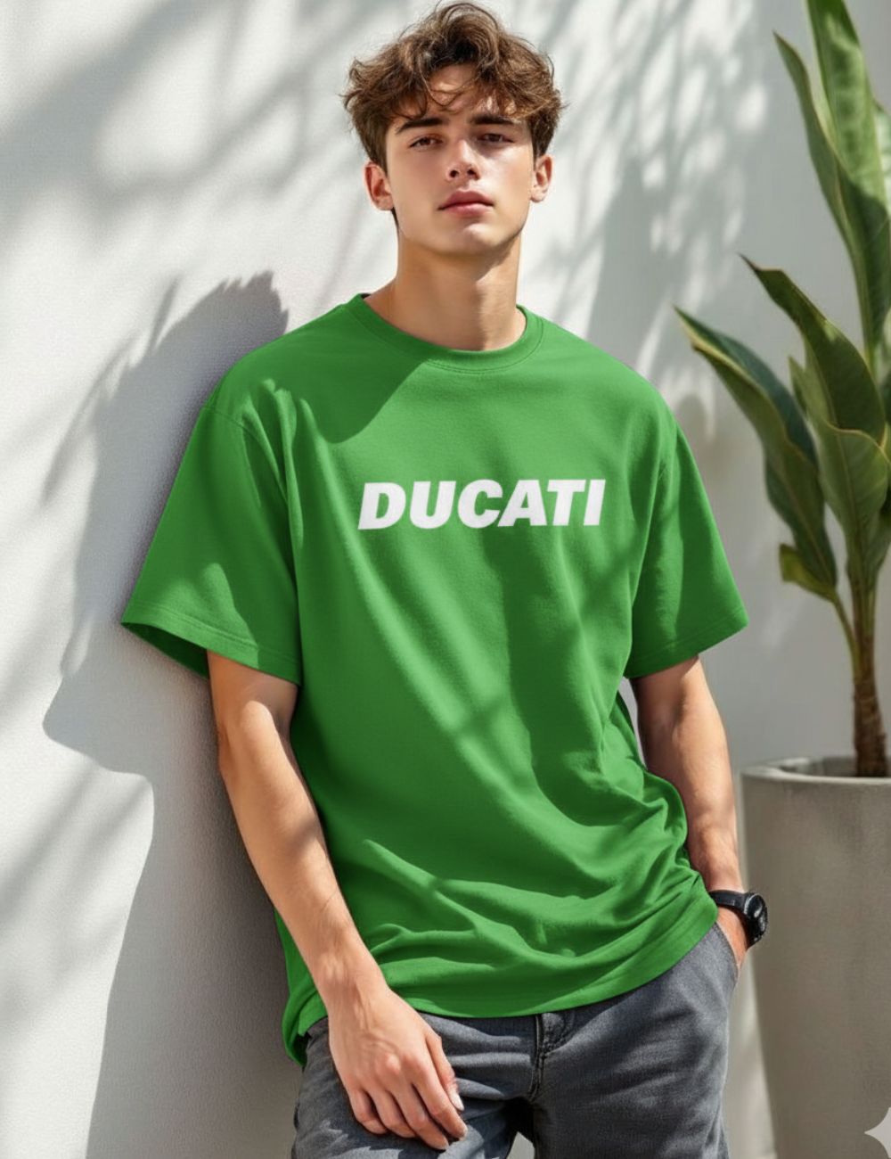 Ducati Over Size T-Shirt (Green)
