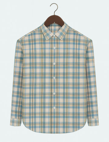Checked Shirt (Blue)