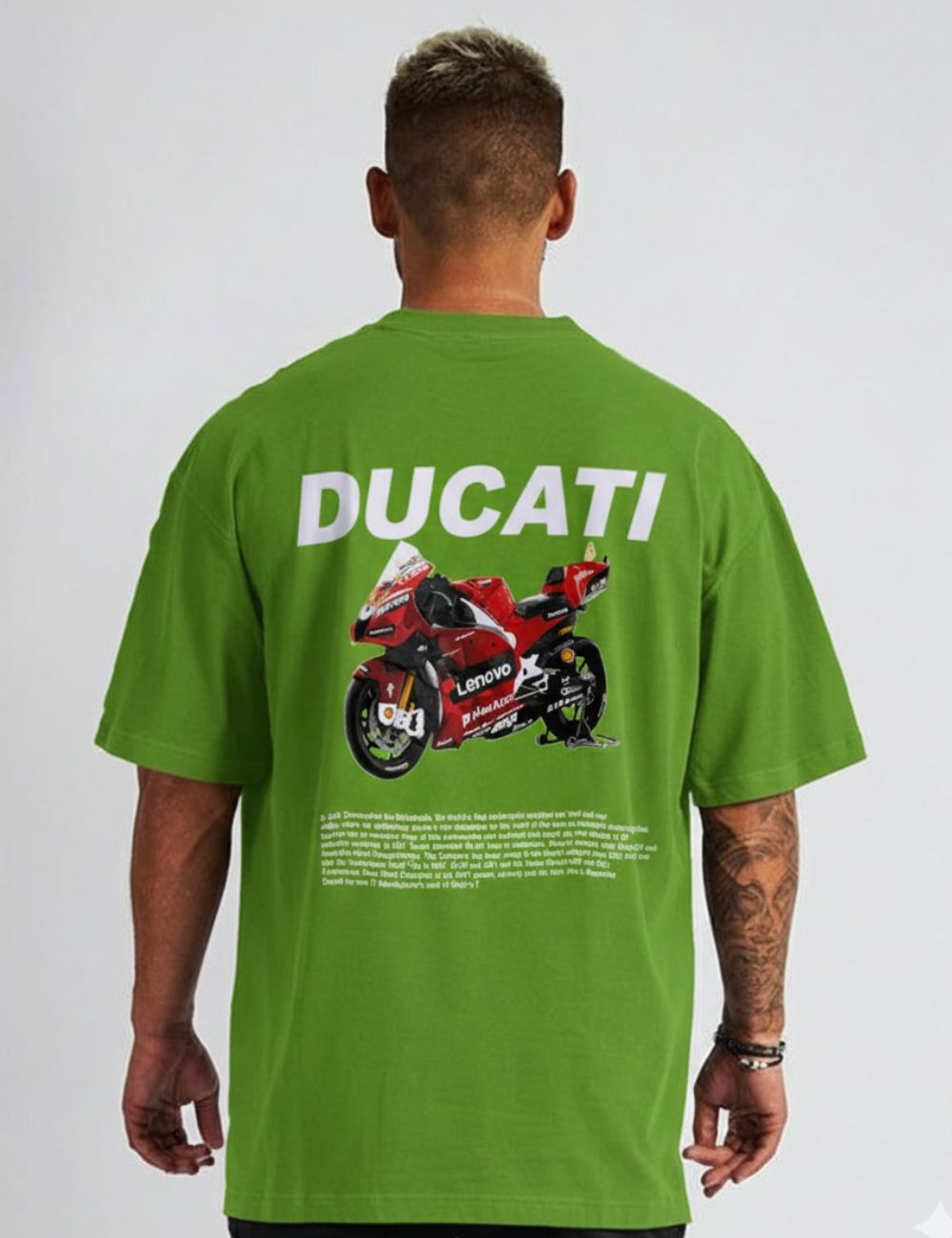 Ducati Over Size T-Shirt (Green)