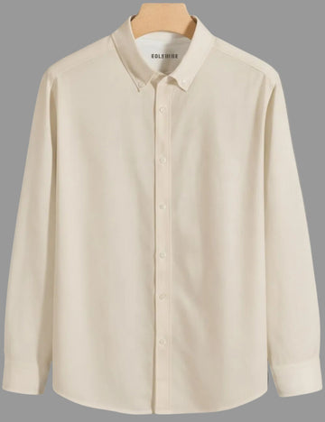 Plain Premium Shirt (Light Beige)