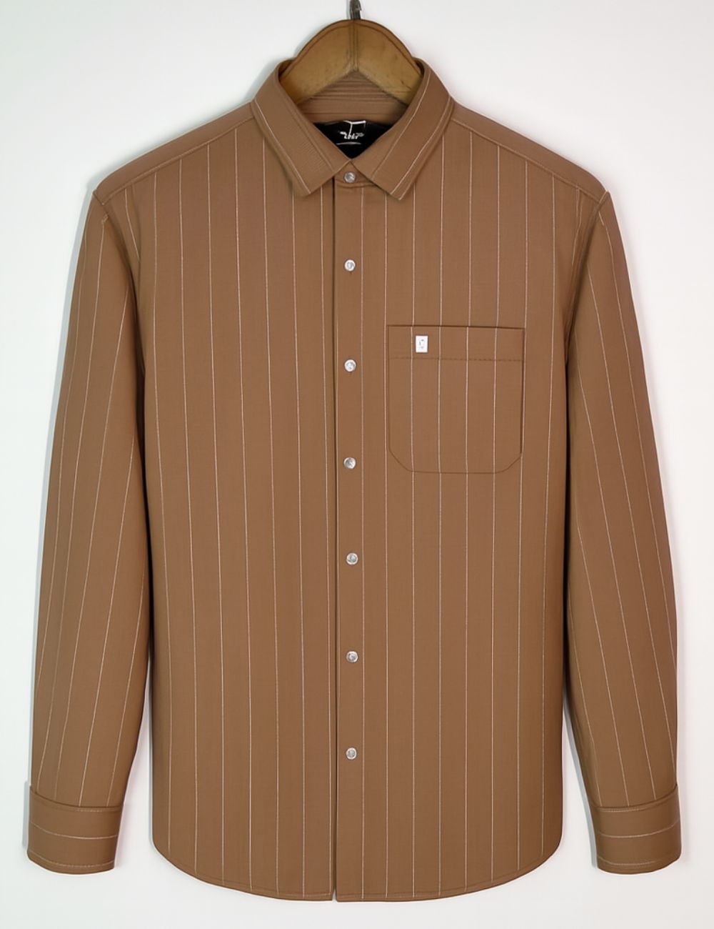 Shirt Striped (Brown)