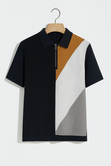 Old Money Polo T-Shirts (Black)