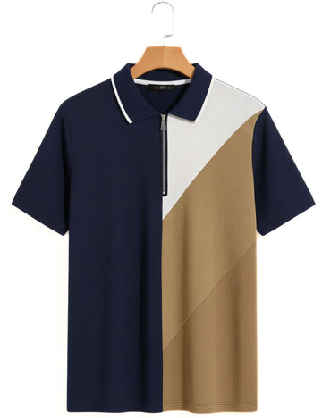 Old Money Polo T-Shirts (Navy)