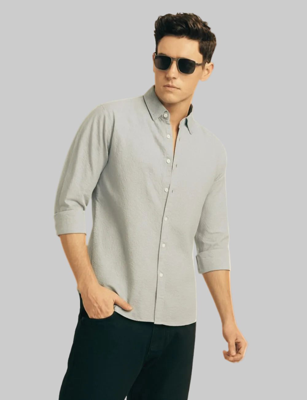Crushe Shirt (Light Gray)